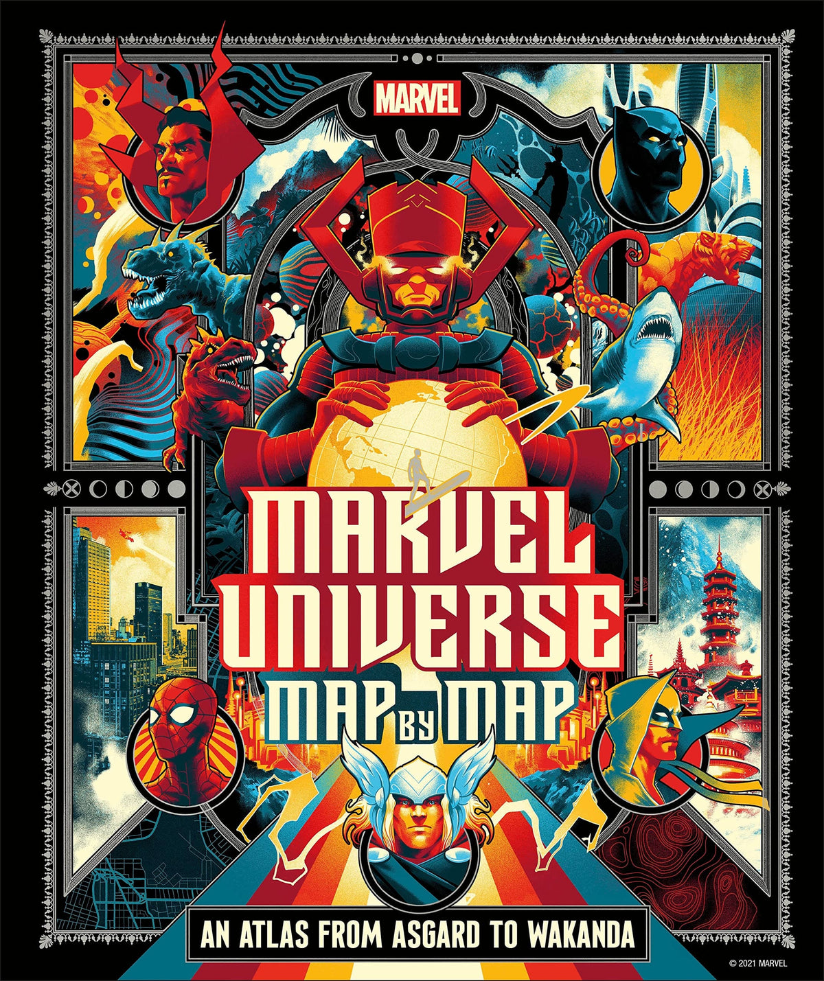 Marvel Universe Map By Map HC