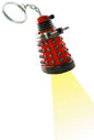 Doctor Who Keychain Flashlight - Red Dalek Flashlight Keychain (Shelf Wear Packaging)