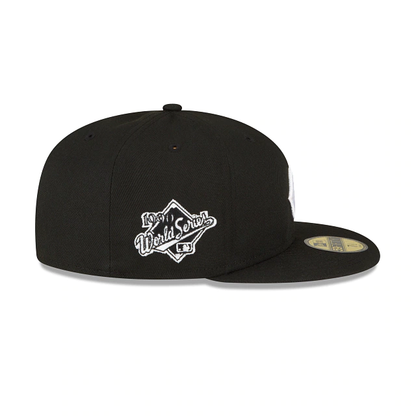 NEW ERA CINCINNATI REDS  1990 WORLD SERIES SIDE PATCH FITTED 59FIFTY-BLK/WHI