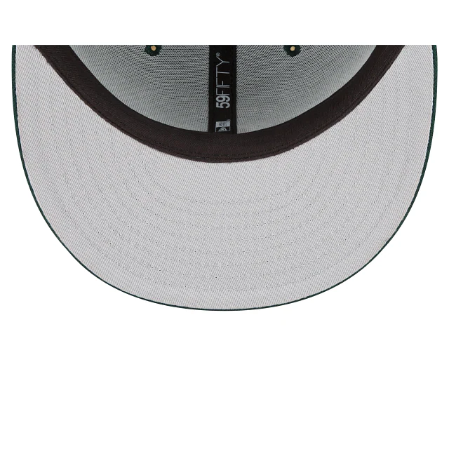 New Era Washington Nationals  59FIFTY Fitted Hat- Dark Green