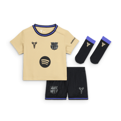 Kobe Bryant Baby/Toddler Unisex FC Barcelona Away Mini Kit 25/26