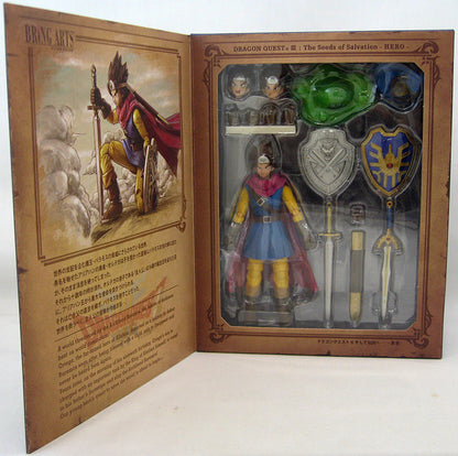 Dragon Quest III 6 Inch Action Figure Bring Arts Series - Hero (Shelf Wear Packaging)