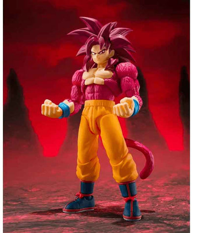 Dragonball Daima 6 Inch Action Figure S.H. Figuarts Exclusive - Son Goku Super Saiyan 4 (Pre-Order Ships April 2027)