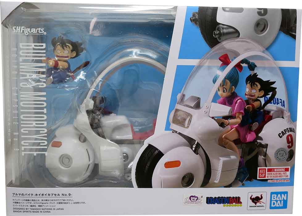 Dragonball 5 Inch Scale Vehicle Figure S.H. Figuarts - Bulma's Motorcycle - Hoipoi Capsule No. 9 Reissue2026)