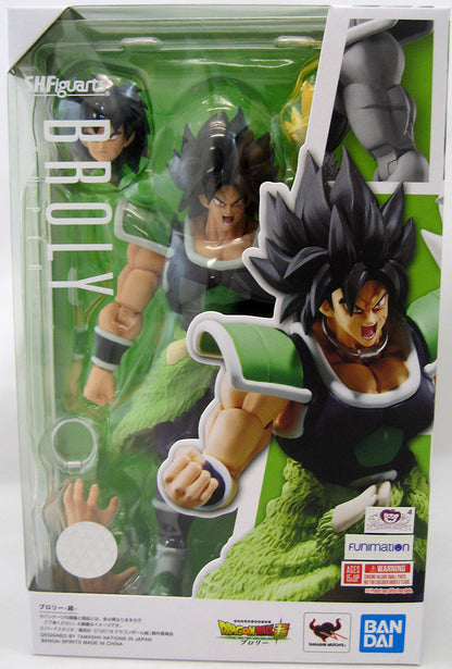 Dragonball Super Broly 7 Inch Action Figure S.H. Figuarts - Broly (Sub-Standard Packaging)