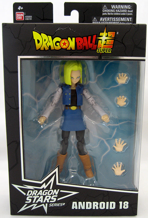 Dragonball Super 6 Inch Action Figure Dragon Stars - Android 18