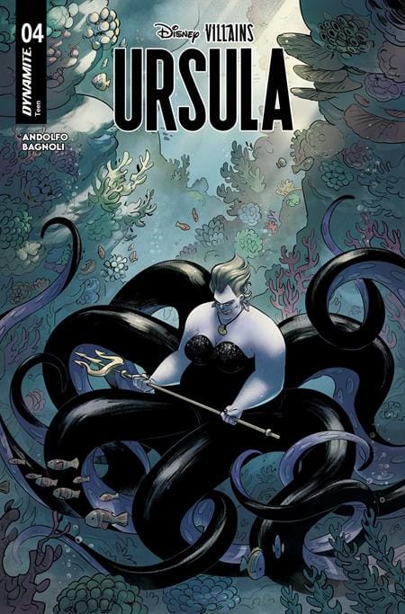 DISNEY VILLAINS URSULA #4 CVR B JAE LEE VAR