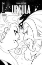 DISNEY VILLAINS URSULA #4 CVR L MIRKA ANDOLFO LINE ART VAR
