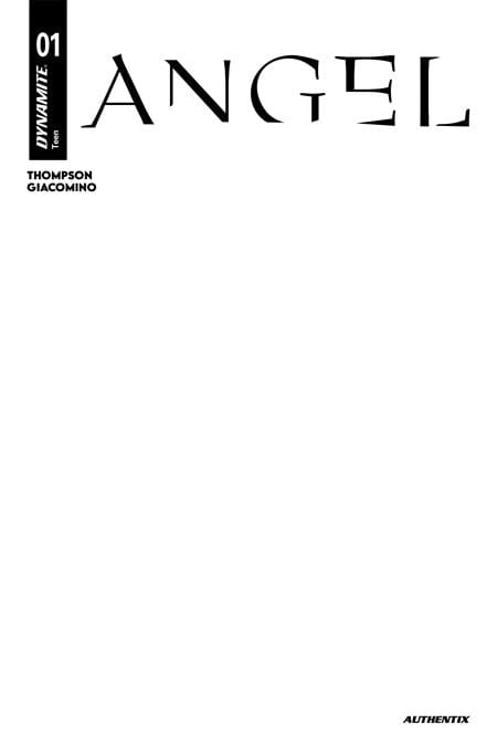 ANGEL #1 CVR H BLANK AUTHENTIX VAR (Release Date: 08/19/2026)