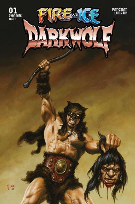 FIRE AND ICE DARKWOLF #1 CVR C JOE JUSKO VAR
