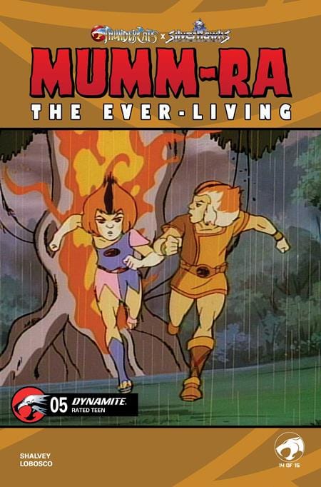 MUMM RA THE EVER LIVING #5 CVR E ANIMATION ART VAR (Release Date: 08/19/2026)