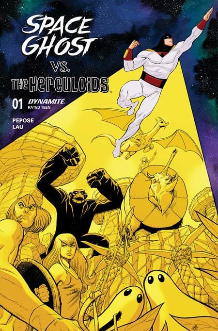 SPACE GHOST VS THE HERCULOIDS #1 CVR B DREW MOSS VAR (Release Date: 09/16/2026)