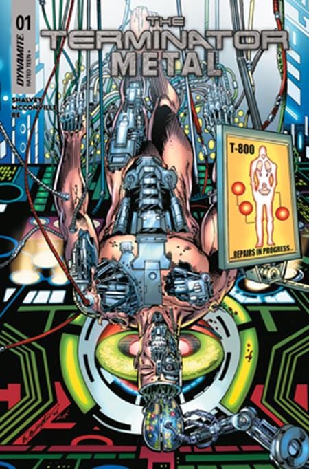 TERMINATOR METAL #1 CVR E BOB LAYTON FOIL VAR