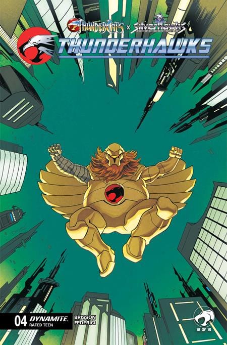 THUNDERCATS X SILVERHAWKS THUNDERHAWKS #4 CVR B DECLAN SHALVEY VAR