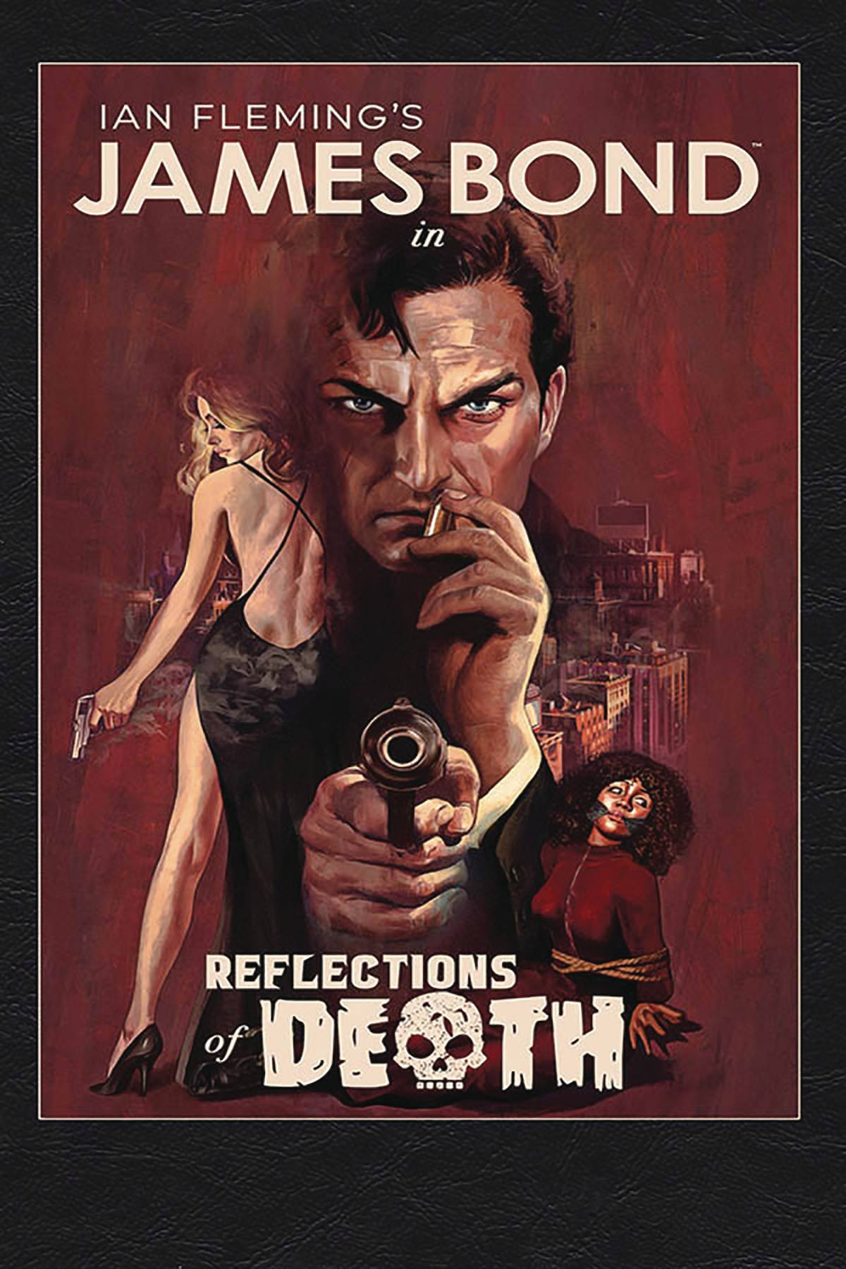 James Bond Reflections Of Death HC Percy Sgn Ed