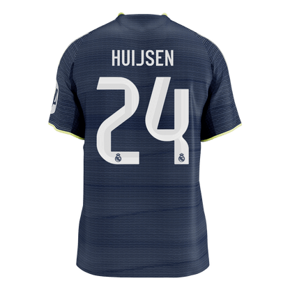 HUIJSEN #24 Mens Real Madrid Away Jersey 2025/26 - Player Version (Slim Fit) [PREMIUM]