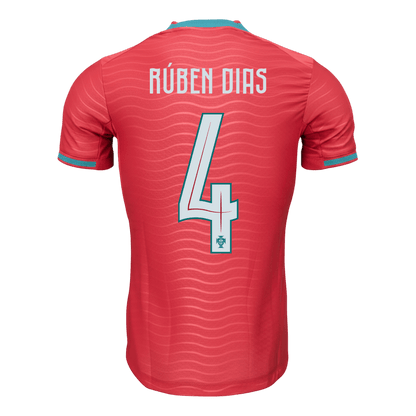 RÚBEN DIAS #4 Mens Portugal World Cup Home Jersey 2026 - Player Version (Slim Fit)