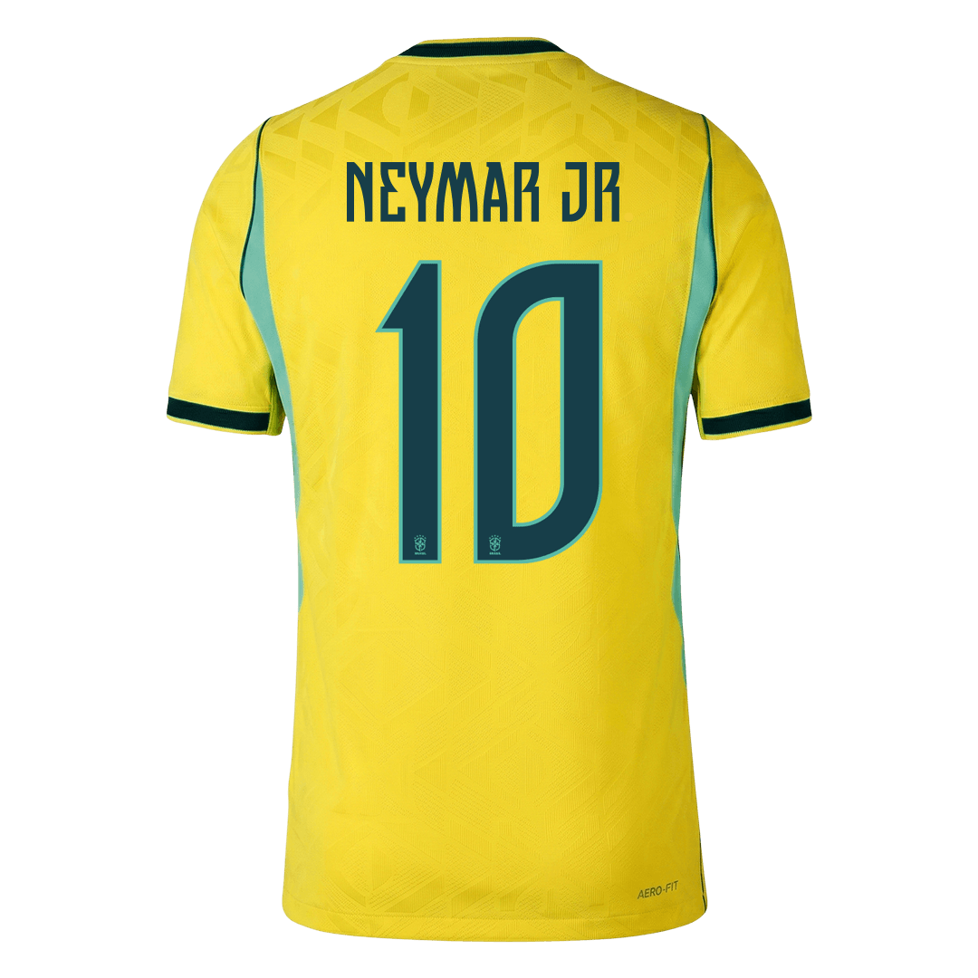 NEYMAR JR #10 Mens Brazil World Cup Home Jersey 2026 - Player Version (Slim Fit)