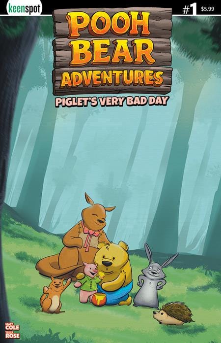 POOH BEAR ADVENTURES PIGLETS VERY BAD DAY #1 (ONE SHOT) CVR B J HAMMOND VAR