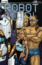 ROBOT + GIRL #11 CVR B MIKE WHITE RIGHT SIDE CONNECTING COVER BAGGED WITH TRADING CARD VAR