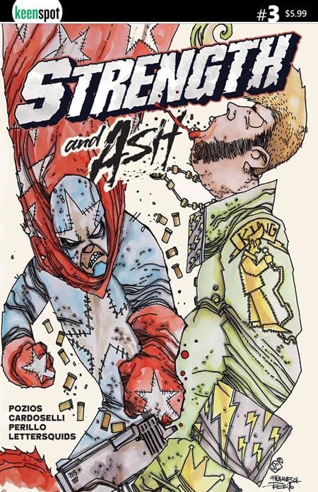 STRENGTH & ASH #3 CVR A STEFANO CARDOSELLI & FRANCESCA PERILLO KING OF FIGHTERS (Release Date: 08/19/2026)