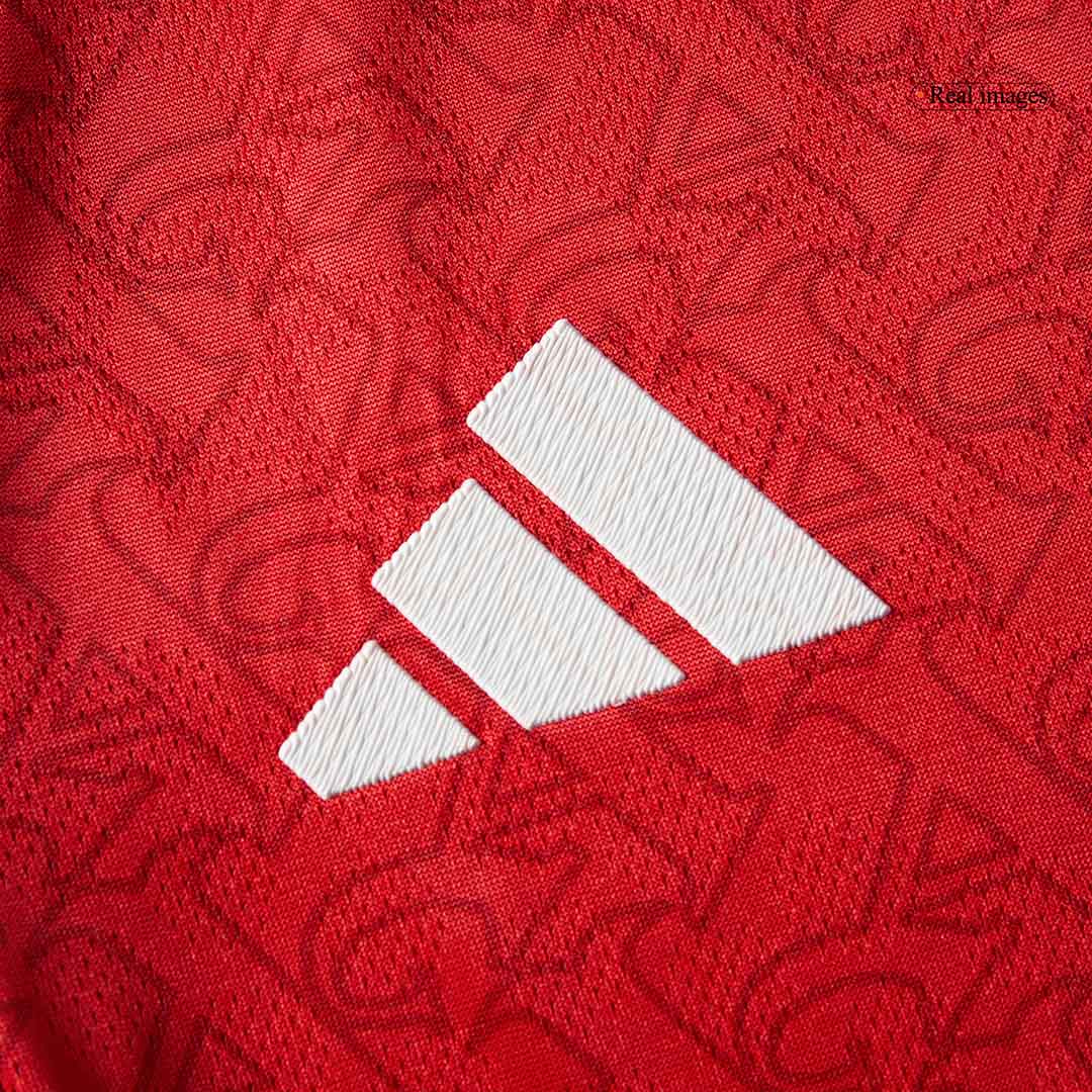 RICE #41 Mens Arsenal Home Jersey 2025/26 - Player Version (Slim Fit)