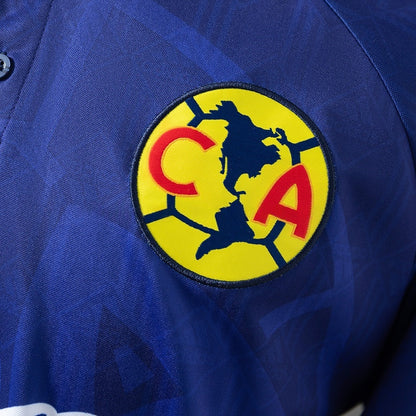 Club America Away Jersey 1997-1998 Retro Football Kit Long Sleeves Soccer Shirt
