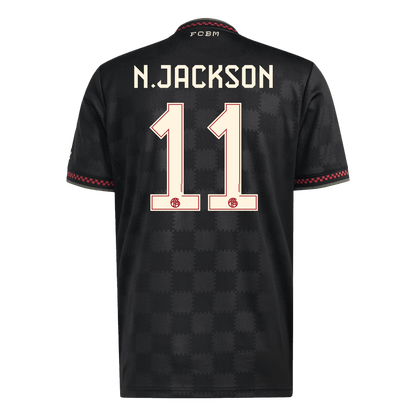 N.JACKSON #11 Mens Bayern Munich Third Jersey 2025/26