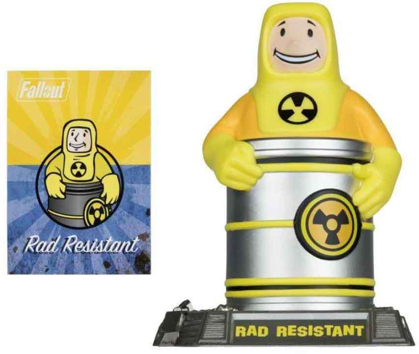 Fallout 5 Inch Static Figure Posed Series - Vault Boy Rad Resistant