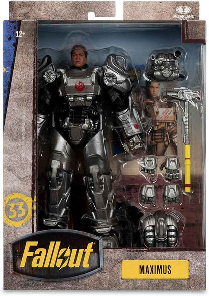 Fallout 7 Inch Action Figure Season 2 Deluxe - Maximus (Sub-Standard Packaging)