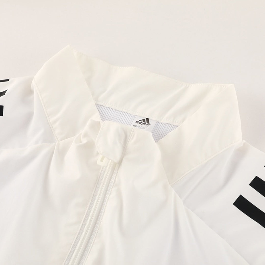 2025/26 Manchester United White Windbreaker Jacket