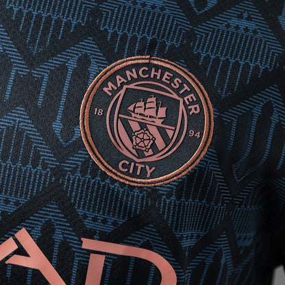 Manchester City Away Jersey 2020-21 Retro Football Kit Soccer Shirt