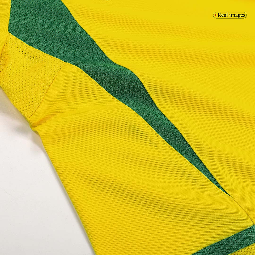 Retro RONALDO #9 2002/03 Mens Brazil Home Jersey