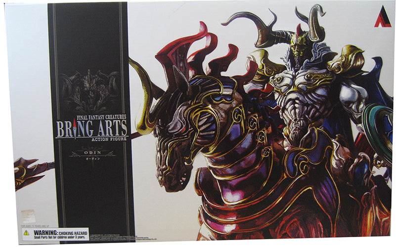 Final Fantasy 10 Inch Action Figure Creatures Bring Arts - Odin (Previously Openned Non Mint Packaging)