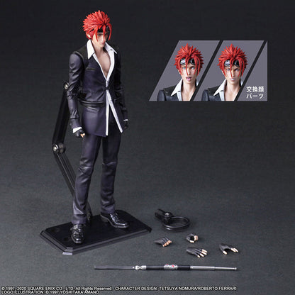 Final Fantasy VII Remake Play Arts Kai 10 Inch Action Figure - Reno (Shelf Wear Packaging)