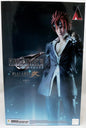 Final Fantasy VII Remake Play Arts Kai 10 Inch Action Figure - Reno (Shelf Wear Packaging)