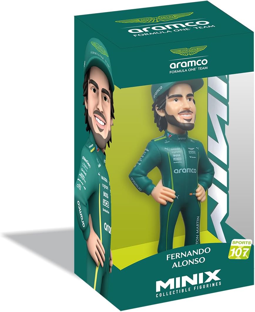 Formula 1 3.75 Inch Action Figure Minix - Fernando Alonso