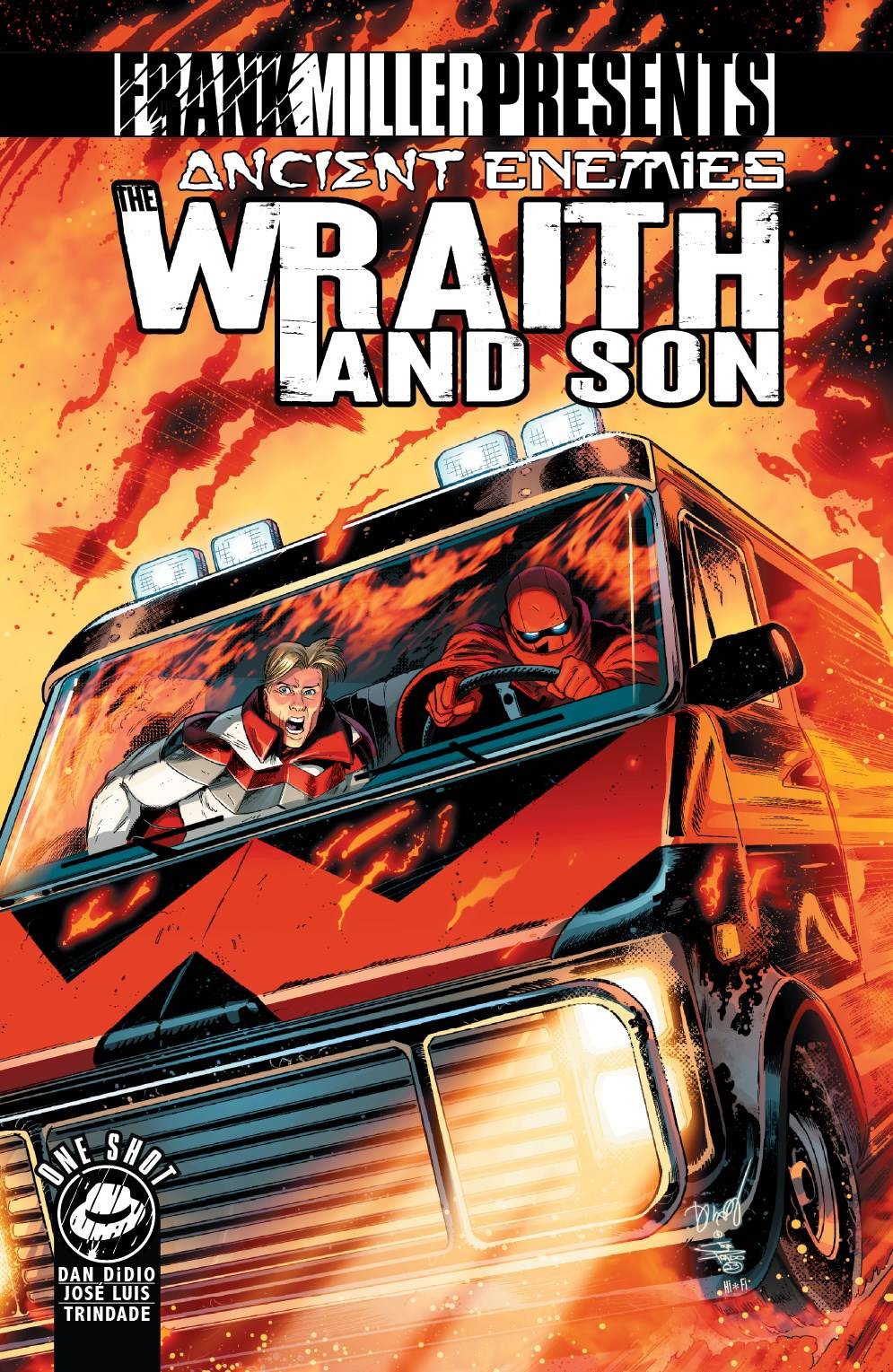 ANCIENT ENEMIES THE WRAITH & SON #1 CVR B WRAITH WAGON VAR
