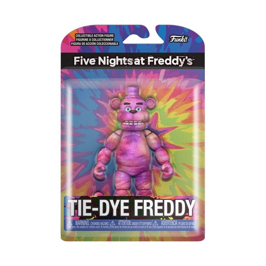 Funko Action Figure: Five Nights at Freddy's - Freddy, Tie-Dye 5"