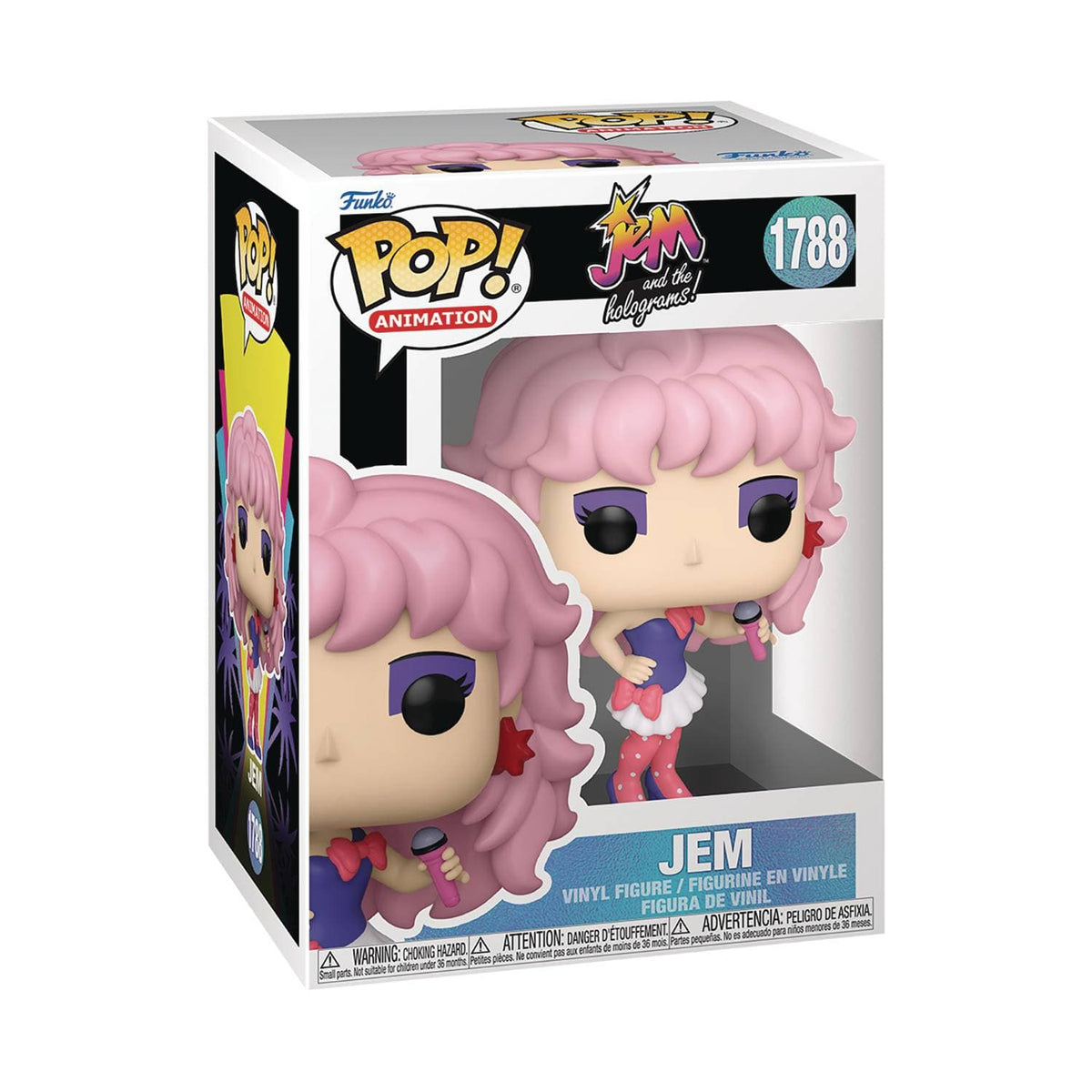 FUNKO: POP ANIMATION - JEM AND THE HOLOGRAMS - JEM FIGURE