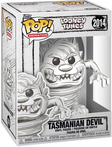 Funko POP! Animation: Looney Tunes - Tasmanian Devil, Sketched