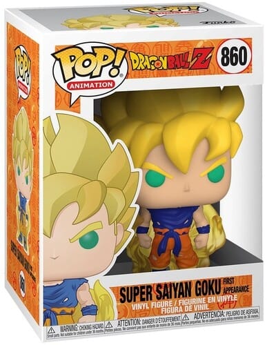 Funko POP! Anime: Dragon Ball Z S8 - Super Saiyan Goku (First Appearance)