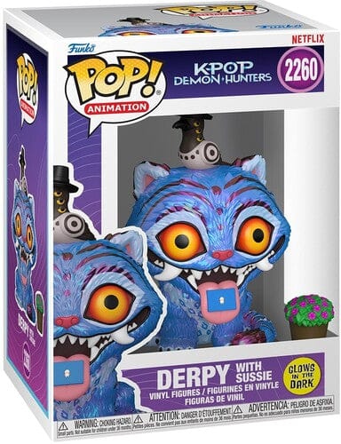 Funko POP! Anime: KPop Demon Hunters - Derpy with Sussie (Glow-in-the-Dark) (KPDH)