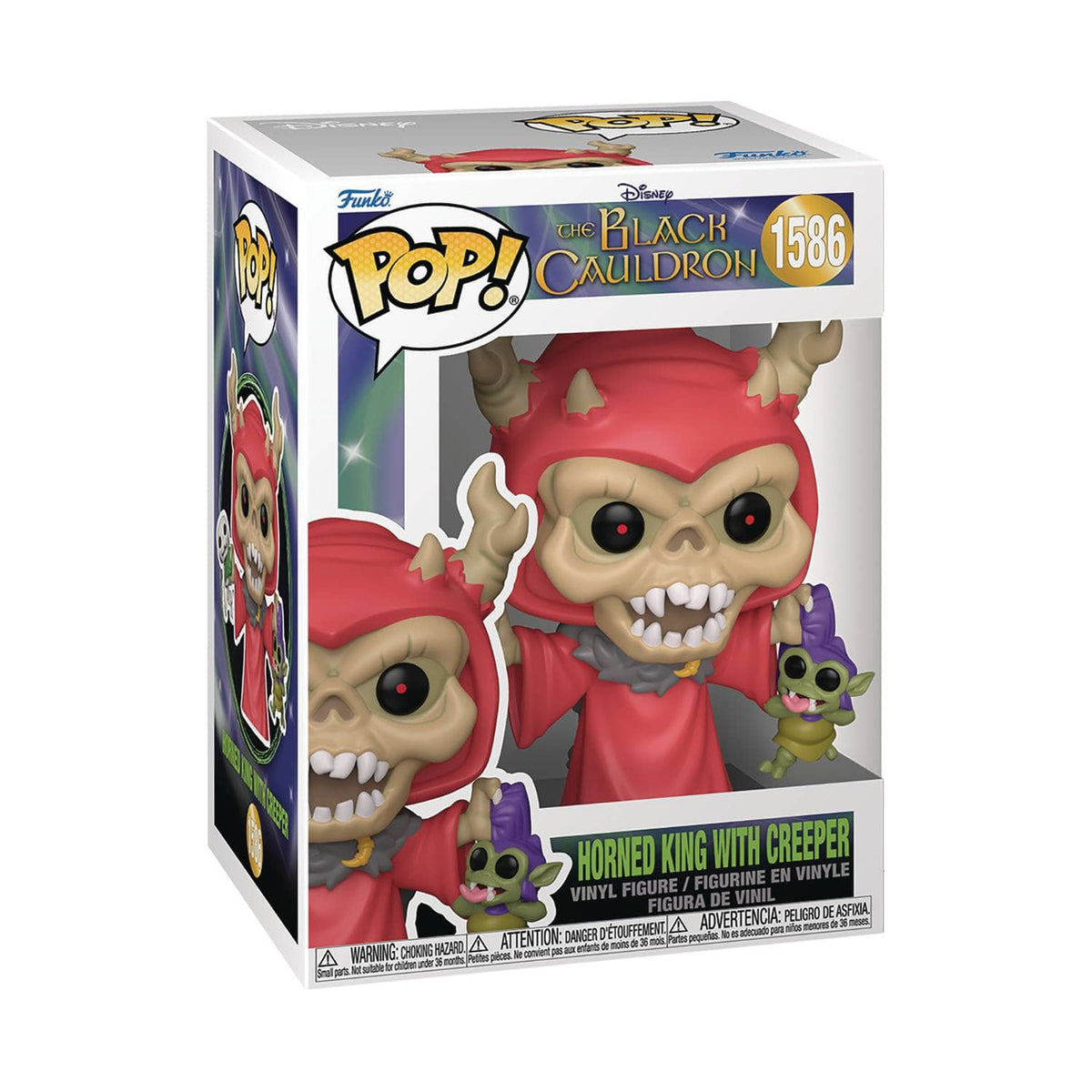 Funko Pop!: Black Cauldron - Horned King w/ Creeper
