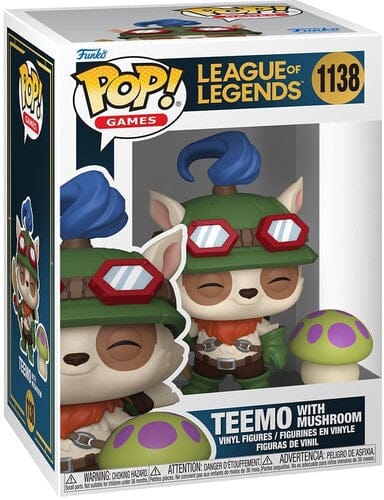 Funko Pop!: League of Legends - Teemo w/ Mushroom