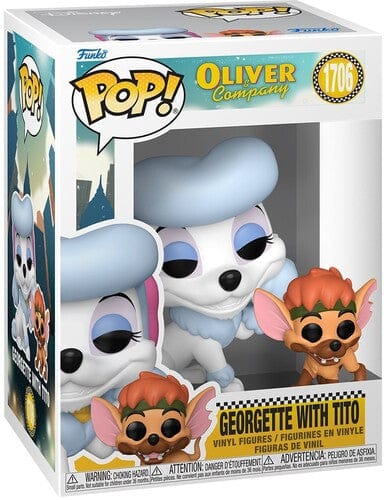Funko POP! & Buddy: Oliver & Company - Georgette with Tito