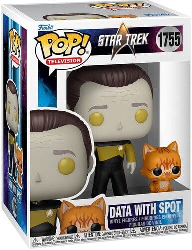 Funko POP! & Buddy: Star Trek - Data with Spot (Vinyl Figure, Collectible)