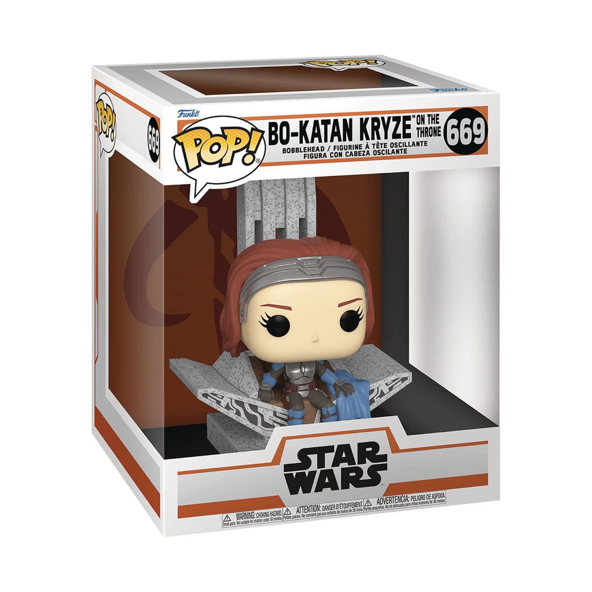 Funko Pop! Deluxe: Star Wars - Bo-Katan Kryze (on Throne)