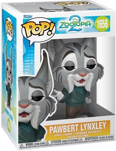 Funko Pop!: Disney - Pawbert Lynxley (Zootopia 2)