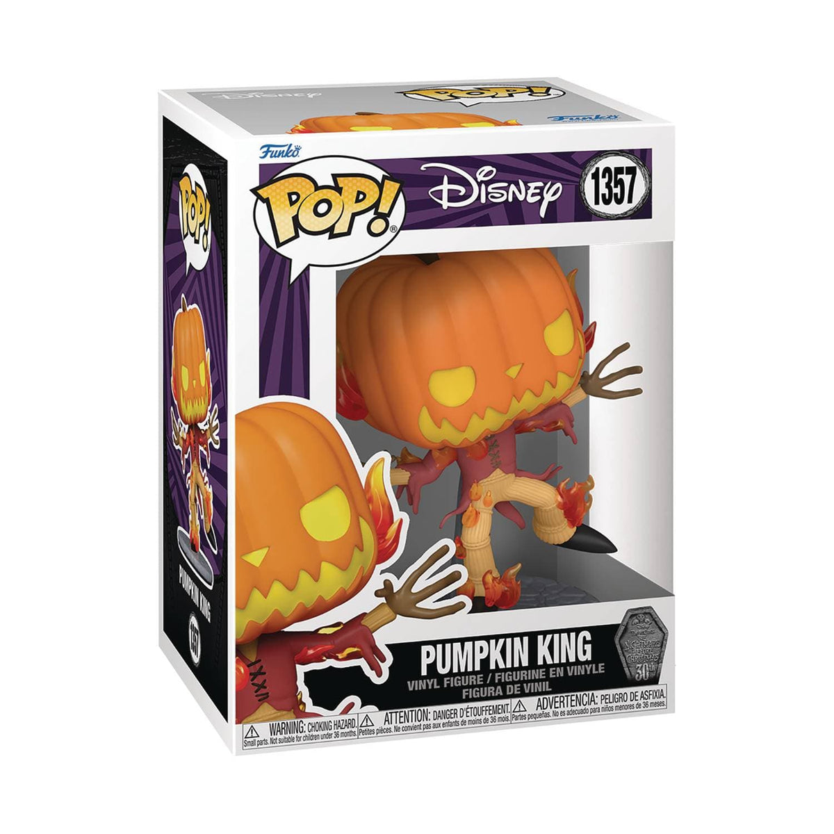 Funko Pop!: Disney - Pumpkin King (Nightmare Before Christmas)